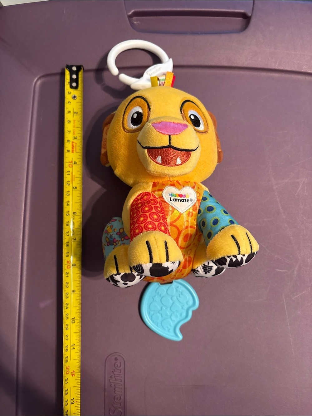 Lamaze Simba Rattle Toy - Picture 2 of 4